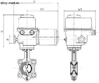 Затвор дисковый поворотный VPN3448 Ду 65 Ру16 межфл с эл/приводом BERNARD 230В Tecofi VPN3448-EZ24EP0065 Затвор дисковый поворотный VPN3448 Ду 65 Ру16 межфл с эл/приводом BERNARD 230В Tecofi VPN3448-EZ24EP0065