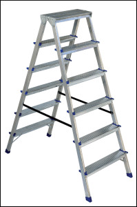 Стремянка двусторонняя алюминиевая Elkop DHR 405 - С-000103236 Стремянка двусторонняя алюминиевая Elkop DHR 405 - С-000103236