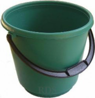 Ведро 5 л, пластмассовое, без крышки, зеленый. Эккопласт 2802 - С-000100836 Ведро 5 л, пластмассовое, без крышки, зеленый. Эккопласт 2802 - С-000100836