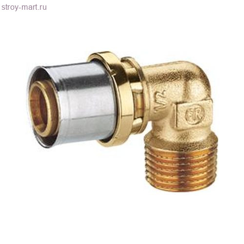 Угольник МП для PE-X латунь RM127 Дн 20х1/2 НР пресс Giacomini RM127Y037 - 027-6573 Угольник МП для PE-X латунь RM127 Дн 20х1/2 НР пресс Giacomini RM127Y037 - 027-6573