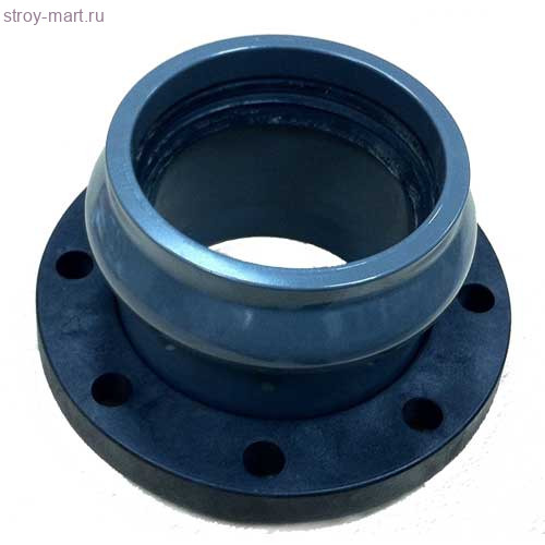 Патрубок НПВХ нап Дн 110х100 Ру10 гладкий в комплекте ГОСТ Р 51613-2000 - 027-1604