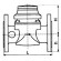 Счётчик х/в ВМХм Ду 150 Ру16 50С фл Водоприбор - 030-0290 Счётчик х/в ВМХм Ду 150 Ру16 50С фл Водоприбор - 030-0290