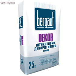Штукатурка декоративная короед Bergauf Dekor, 2,5 мм., (25 кг) 56 шт/под - С-000047107 Штукатурка декоративная короед Bergauf Dekor, 2,5 мм., (25 кг) 56 шт/под - С-000047107