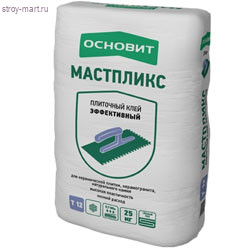 Плиточный Клей Основит мастпликс эффективный AC12 25 кг (60 шт/под) - С-000077045 Плиточный Клей Основит мастпликс эффективный AC12 25 кг (60 шт/под) - С-000077045