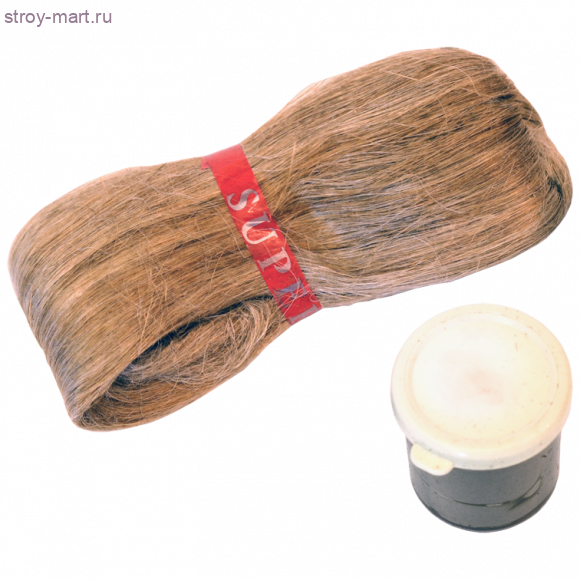 Набор для уплотнения резьб лен мастика Супер GEB - 4606034115107