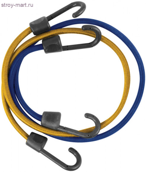 Ремни багажные «FIT» латексные FIT усиленные, d=8 мм 800мм 2 шт./64896 - С-000111070 Ремни багажные «FIT» латексные FIT усиленные, d=8 мм 800мм 2 шт./64896 - С-000111070