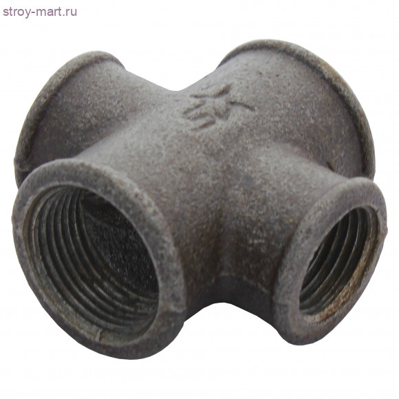 Крест чугун переходн Ду 25х20 ВР Fittex - 027-3678 Крест чугун переходн Ду 25х20 ВР Fittex - 027-3678