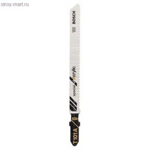 5 ЛОБЗИКОВЫХ ПИЛОК T 101 А, HSS - 2608631010 5 ЛОБЗИКОВЫХ ПИЛОК T 101 А, HSS - 2608631010