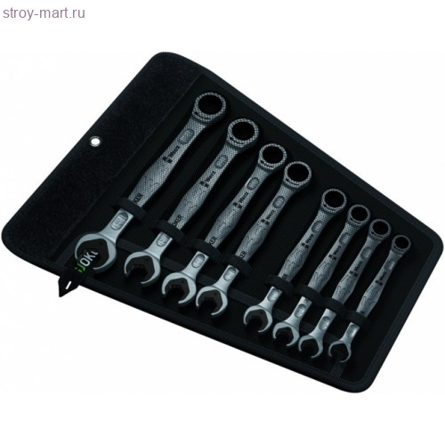 Набор гаечных ключей с кольцевой трещоткой Joker, 8 предметов - WE-020011