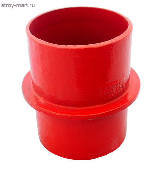 Труба чугун опорн Дн 80 б/растр для стояков SML - 033-1611 Труба чугун опорн Дн 80 б/растр для стояков SML - 033-1611