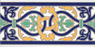 Cenefa Talavera Плитка настенная 14х28 Cenefa Talavera Плитка настенная 14х28