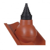 Антенная насадка, ПВХ, красный - С-000116050