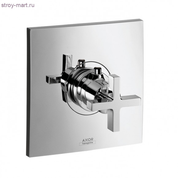 Термостат, с крестовой рукояткой, СМ Axor Citterio 39715000 Термостат, с крестовой рукояткой, СМ Axor Citterio 39715000