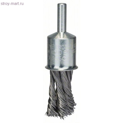 ЩЕТКА КИСТЕВИД 6мм 0.35X20мм ПУЧКИ СТАЛЬ - 2608622116