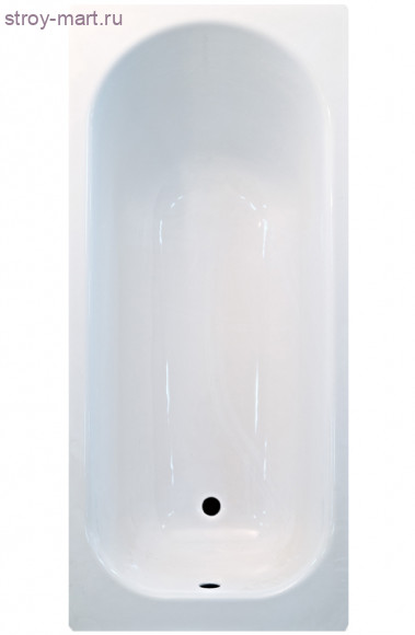 Ванна чугун Ресса Silver 1700х700 мм прямоугольная белый Кировский завод - 4606034155998