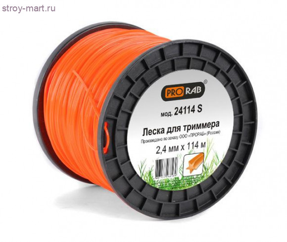 Леска для триммера Prorab 24114 S
