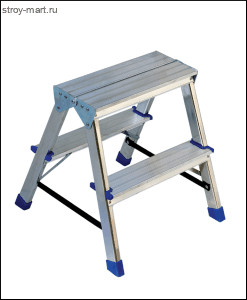 Стремянка двусторонняя алюминиевая Elkop DHR 402 - С-000103234 Стремянка двусторонняя алюминиевая Elkop DHR 402 - С-000103234