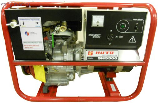 Газовый генератор SH5500 (4,4 кВт) Газовый генератор SH5500 (4,4 кВт)
