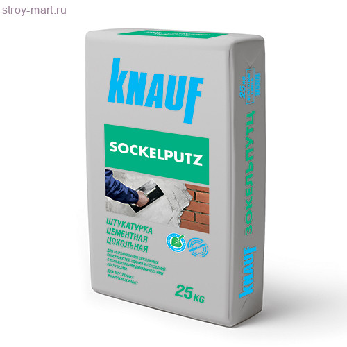 Штукатурка цокольная «Зокельпутц УП 310», 25кг (36) (арт. 70321) - С-000014145