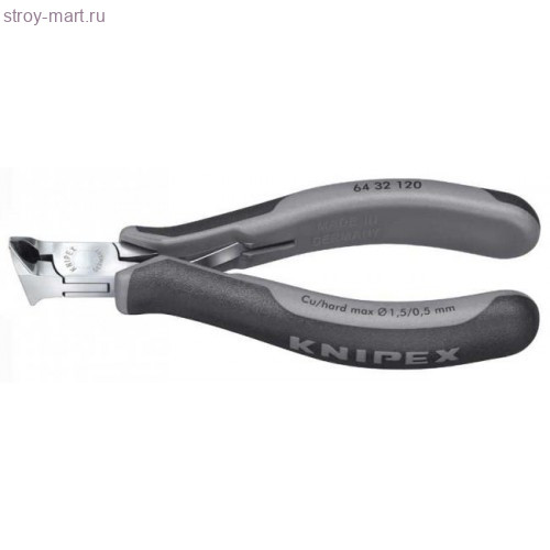 Кусачки торцевые для электроники антистатические 64 32 120 ESD - KN-6432120ESD Кусачки торцевые для электроники антистатические 64 32 120 ESD - KN-6432120ESD