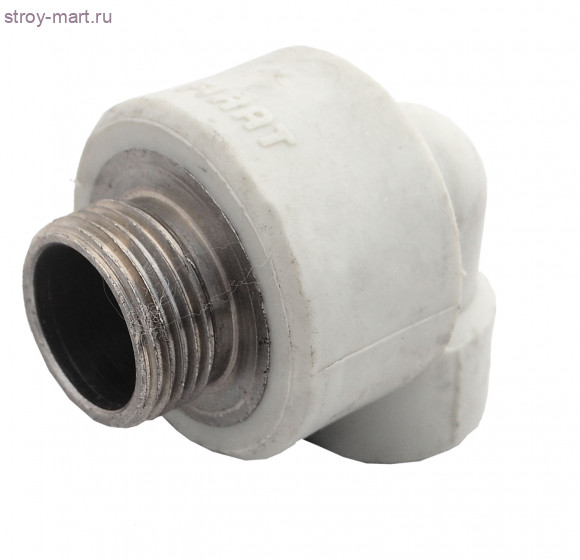 Угольник PP-R серый Дн 32х3/4 НР Firat - 4606034033197