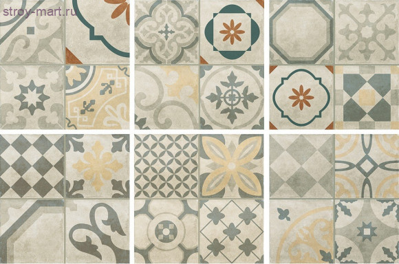 Артворк Пэчворк 30х30 микс Артворк Пэчворк 30х30 микс