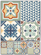 Heritage mix Декор (микс из 4х плиток)  33,15x33,15