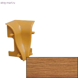 Угол внутренний плинтуса Т-122 дуб красный EcoLine (2 шт./уп.; 25 уп. / кор.) - С-000057944 Угол внутренний плинтуса Т-122 дуб красный EcoLine (2 шт./уп.; 25 уп. / кор.) - С-000057944