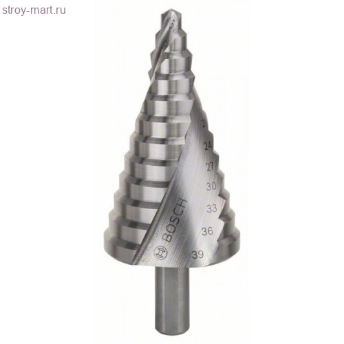 СТУПЕНЧАТОЕ СВЕРЛО HSS 6-39 MМ - 2608597521 СТУПЕНЧАТОЕ СВЕРЛО HSS 6-39 MМ - 2608597521
