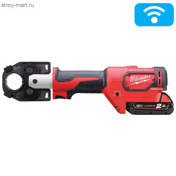 Аккумуляторный гидравлический инструмент для обжима кабеля M18 HCCT-201C FUEL ONE-KEY (Li-Ion2Ач) - 4933451194 Аккумуляторный гидравлический инструмент для обжима кабеля M18 HCCT-201C FUEL ONE-KEY (Li-Ion2Ач) - 4933451194