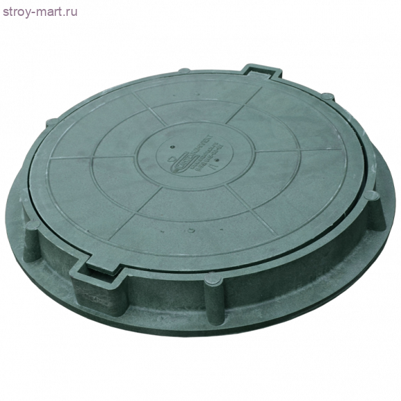 Люк полимер тип Л зелёный 730х60 15кН Сантехкомплект - 4606034138816