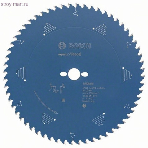 Цирк диск Expert for Wood 355x30x3/2.2x60T - 2608644074