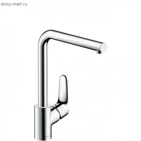 Смеситель для кухни, однорычажный, с поворотным изливом Focus 31817800 Смеситель для кухни, однорычажный, с поворотным изливом Focus 31817800