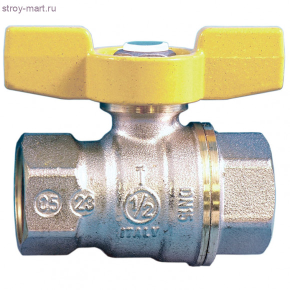 Кран шаровой латунь газ R911 Ду 15 ВР/ВР бабочка Giacomini R911X003 - 4606034050187 Кран шаровой латунь газ R911 Ду 15 ВР/ВР бабочка Giacomini R911X003 - 4606034050187