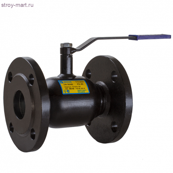 Кран шаровой сталь 11с22п Ду 15 фл Ру40 Breeze - 007-6573 Кран шаровой сталь 11с22п Ду 15 фл Ру40 Breeze - 007-6573