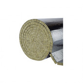 Мат из каменной ваты, 35 кг/м3, 20ммx1000x10000, в уп 10м2, Paroc Hvac Lamella Mat AluCoat - С-000104271