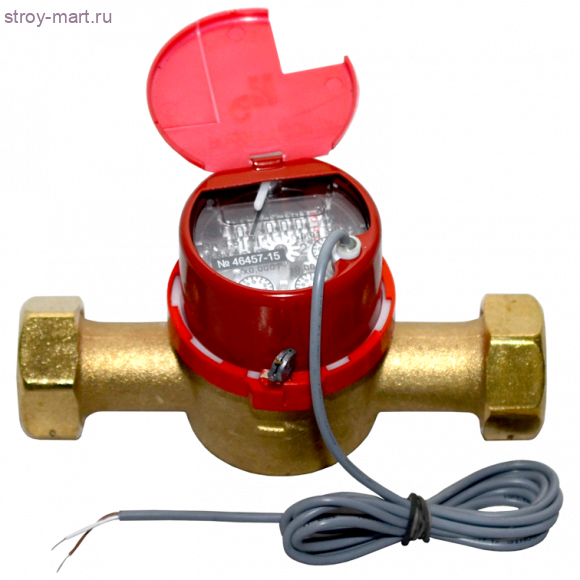 Счётчик г/в импульсный СКБ Ду 32 90C в комплекте 10л/имп Водоприбор - 030-0017 Счётчик г/в импульсный СКБ Ду 32 90C в комплекте 10л/имп Водоприбор - 030-0017