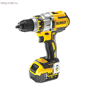 Бесщёточная дрель/шуруповёрт XRP 14.4В Li,Ion, 5Ач , DEWALT арт. DCD932P2 Бесщёточная дрель/шуруповёрт XRP 14.4В Li,Ion, 5Ач , DEWALT арт. DCD932P2