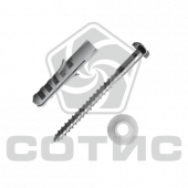 Шуруп КПУ для крепления умывальника КПУ D8х100