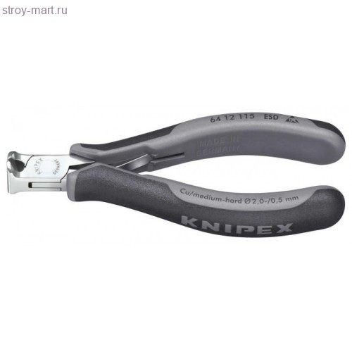 Кусачки торцевые для электроники антистатические 64 12 115 ESD - KN-6412115ESD Кусачки торцевые для электроники антистатические 64 12 115 ESD - KN-6412115ESD