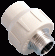 Муфта PP-R комбинированн серый Дн 25x1/2 НР Firat - 4606034032947 Муфта PP-R комбинированн серый Дн 25x1/2 НР Firat - 4606034032947