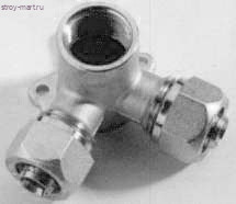 Водорозетка МП латунь Дн 16х1/2х16 ВР обжим Comap 946631431 - 027-0372 Водорозетка МП латунь Дн 16х1/2х16 ВР обжим Comap 946631431 - 027-0372