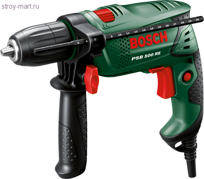 Ударная дрель Bosch PSB 500 RE 603127020 Ударная дрель Bosch PSB 500 RE 603127020