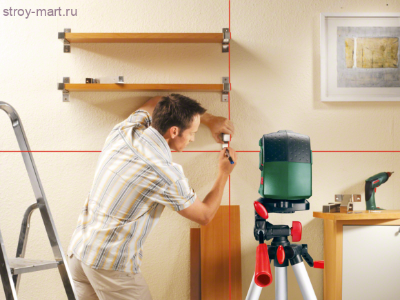 Лазер с перекрестными лучами Bosch PCL 10 Set 603008121