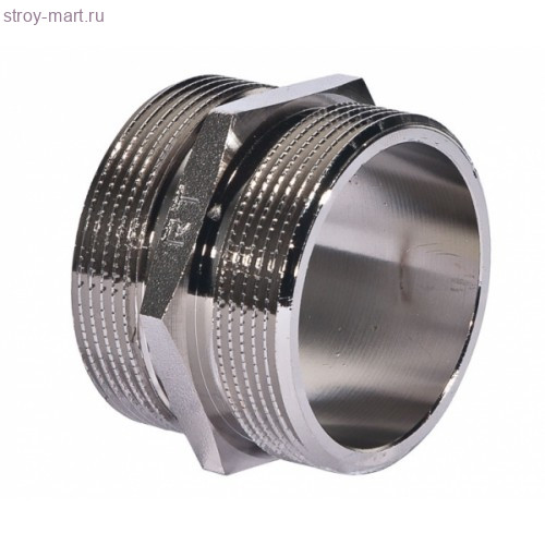 Ниппель латунь никель Ду 25 аналог STC НР - 027-8214