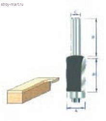 Фреза для окантовки,2лезвия,ф12.7х25.4мм,хв-8мм - D-10528
