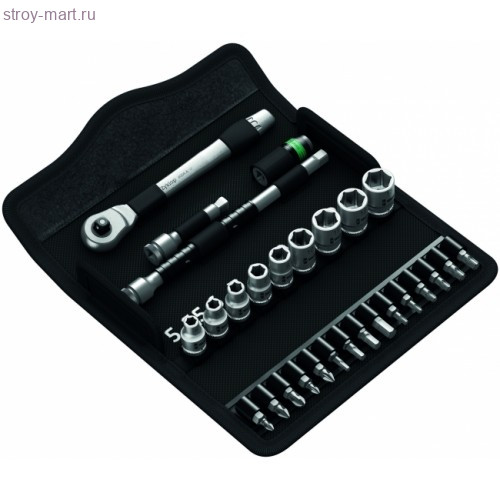 8100 SA 8 Набор насадок с трещоткой Zyklop Metal Switch, с рычагом переключения, 1/4 - WE-004018 8100 SA 8 Набор насадок с трещоткой Zyklop Metal Switch, с рычагом переключения, 1/4 - WE-004018