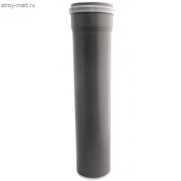 Труба НПВХ серый Дн 110х3,2 б/нап L=2м в комплекте ТУ 6-19-307-86 - 033-0188