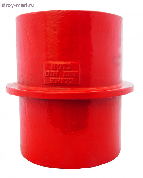 Труба чугун опорн Дн 125 б/растр для стояков SML - 027-3575 Труба чугун опорн Дн 125 б/растр для стояков SML - 027-3575