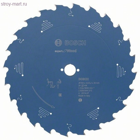 Цирк диск Expert for Wood 350x30x3.5/2.2x24T - 2608644073